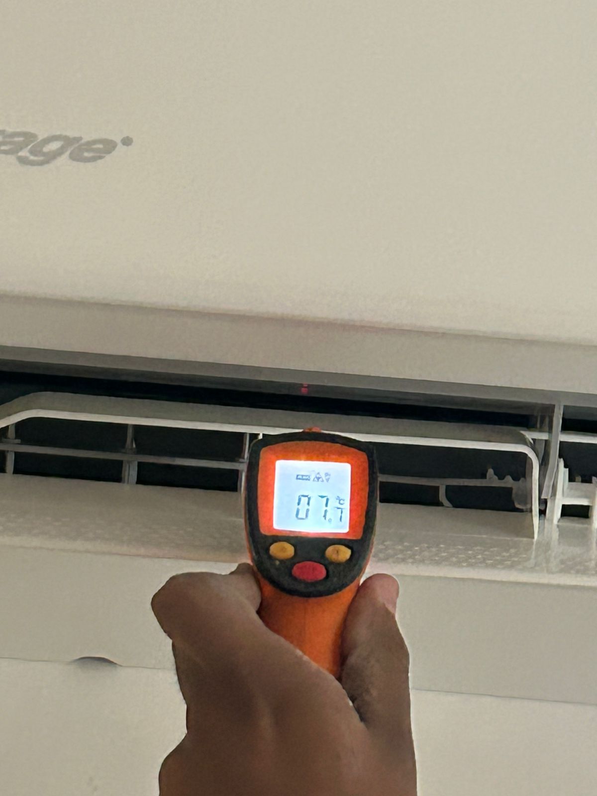 Verificación de temperatura 7°C